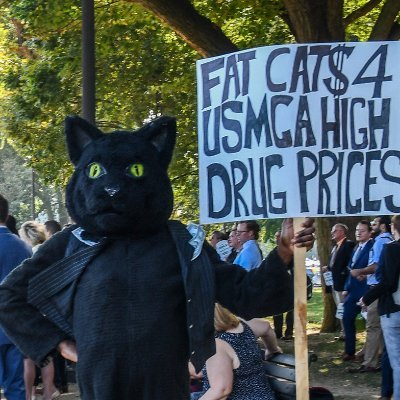 FatCats4USMCA's profile picture. I like long naps on my patent leather couch paid for by my fat check from #BigPharma.