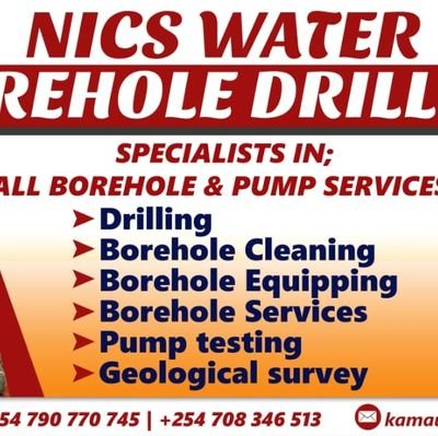 JuliusMwangiK11's profile picture. to be director of NICS WATER BOREHOLE DRILLING