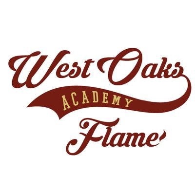 Everything West Oaks Academy High School Flame Football.