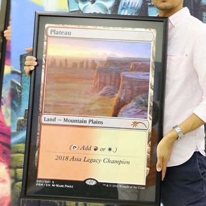 Magic Online・MTG Arena Kuranari-Jackpa 群馬　牡蠣組
Eternal Weekend Asia Legacy 2018 Champion
https://t.co/ldG7JdFVzB