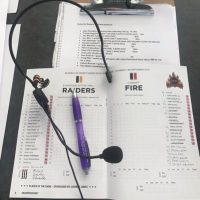 Twitter account for the Raiders Ice Hockey Club match livestream commentator. views our own and May not reflect those of the Raiders organisation.