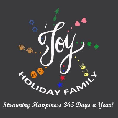 We are all about JOY, HAPPINESS and HOLIDAYS! We're streaming Holiday Happiness 365 days a Year!