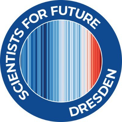Regionalgruppe Dresden der #Scientists4Future. Wir unterstützen @FFFDresden und @P4F_Dresden // https://t.co/ag5qRoHCoB
