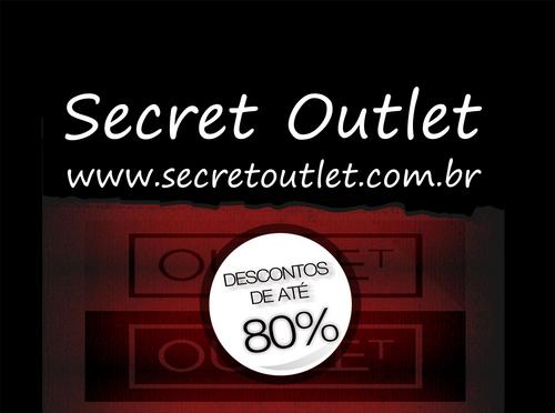 Secret Outlet é um local reservado e discreto que trabalha com pontas de estoque de grifes nacionais e importadas, Desconto de até 80%