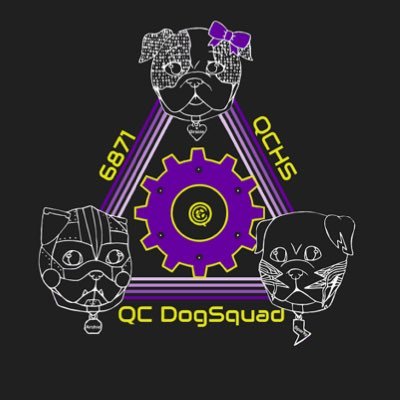 Design. Build. Compete. Repeat. 💜🤖💛 Follow us on Instagram and Facebook to see what the DogSquad is up to!