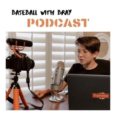 Baseball With Bray is the all-things-Baseball PODCAST by a 12 yr old who loves baseball more than a chocolate addict loves a Hershey’s bar! Check it out