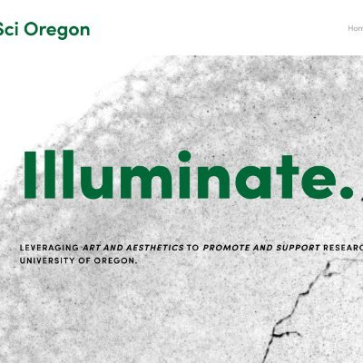 ArtsciOregon's profile picture. Leveraging art and aesthetics to promote and support research at the University of Oregon. Learn more at https://t.co/5vbs1tooSn