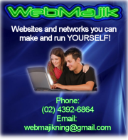 WebMajik's profile picture. PC and Mobile Websites and Networks, Online Services