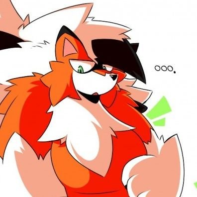 Heavyset Dusk Lycanroc with a rather sleepy, lax nature. | can do normal RPs, but mainly weight gain kinks