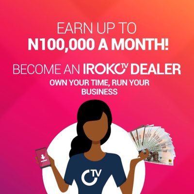 Creating entrepreneurial opportunities for many worldwide! 🌎🌍🌏
- Own your IROKOtv franchise!💪
- Be your own boss! 👨‍💻👩‍💻
- Make cool profit! 💶💵