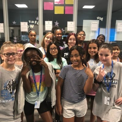 Stockdick Jr. High Pep Squad! Sponsor: Alice Guillory @AliceGuillory5