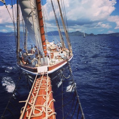 sycolumbia's profile picture. The adventures of Columbia! The original superschoon! An exact steel replica of a 1923 Gloucester, Mass fishing schooner reimagined as a super yacht.