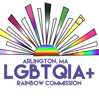 The Rainbow Commission works to foster equality, inclusion, & visibility for the #LGBTQIA+ community in Arlington, Massachusetts. #ArlingtonMA #arl4all