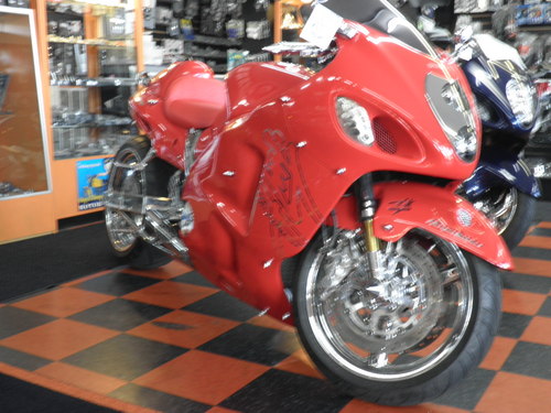 We are a custom sportbike shop.We make our own custom ABS parts.