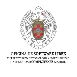 Cuenta oficial de la Oficina de Software Libre y Tecnologías Abiertas de la Universidad Complutense de Madrid.