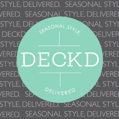 Deckd curates on-trend seasonal home decor items and delivers them directly to your door—so you can focus on everything else.