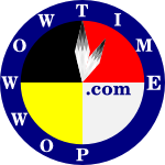 Powwow Time Community Calendar featuring a directory of powwows and other events.