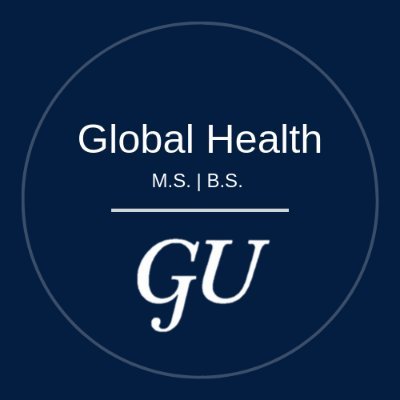 Official account of the Global Health M.S. and B.S. programs in @Georgetown's Department of International Health. Follow us on Instagram @GUGlobalHealth!
