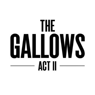 The official Twitter page for #TheGallowsAct2, from @Blumhouse - Now in select theaters, On Demand, and on Digital.