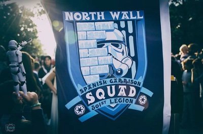 North Wall Squad es un escuadrón perteneciente a la Spanish Garrison de la 501st Legion. Operamos en Pais Vasco, Cantabria y Navarra. Bad guys doing good!!