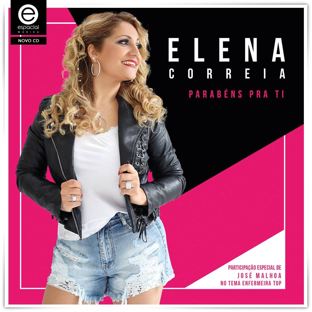 Shows : +33 6 11 93 48 26 / +351 916 241 018. 
Elena Correia, cantora cativante, com muita emoção e sobretudo alegria de ser portuguesa. Editora Espacial.