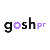 Gosh PR (@goshpr) 's Twitter Profile