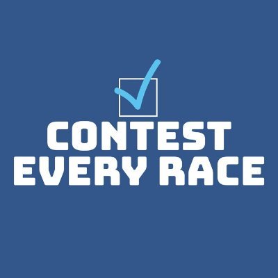 100,000 Republicans win local races without a challenger every year. We’re on a mission to make Democrats competitive everywhere. #ContestEveryRace
