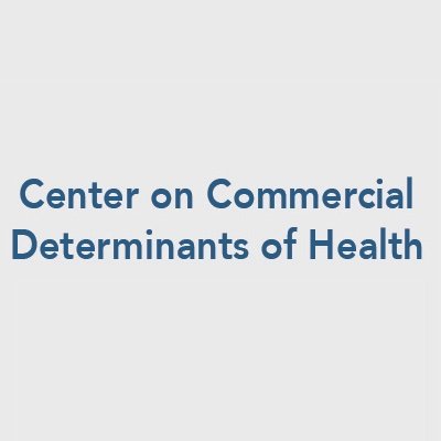 based at the Milken Institute SPH, George Washington University w/ a mission to understand, analyze & address commercial determinants of health (#CDoH) globally