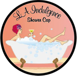 Shower Caps by LA Indulgence: Your source for Fashion Shower Caps in a gift to go reuseable pouch...Bathe and shower in style