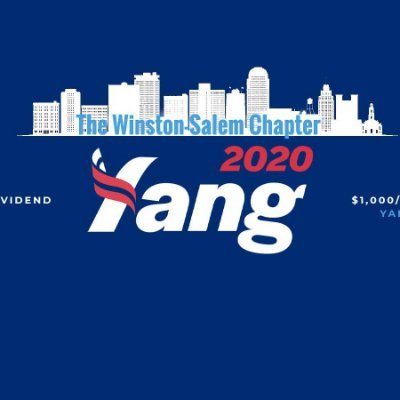 Representing Andrew Yang in Winston-Salem, North Carolina. #yanggang Join our Facebook group to help with local outreach! Managed by @Am4yang 🧢