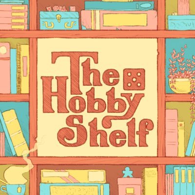 The official Twitter page for The Hobby Shelf podcast! We discuss all things books and boardgames, and sometimes other hobbies as well. Hosts: Brenna and Orin.