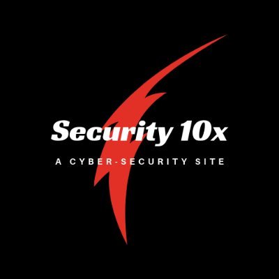 security10x's profile picture. Learn The Art of Hacking - Cyber Security, Linux, Windows #CISO #CIO #Infosec