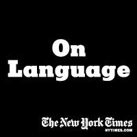 The On Language column in The New York Times Magazine is no more. Read Ben Zimmer's farewell column http://t.co/LGOX7HY6Xc and follow on Twitter @bgzimmer