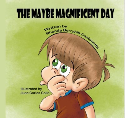 The Maybe Magnificent Day is about the anxiety we all sometimes feel when faced with a new, unfamiliar situation. This is a story about a young boy and his appr