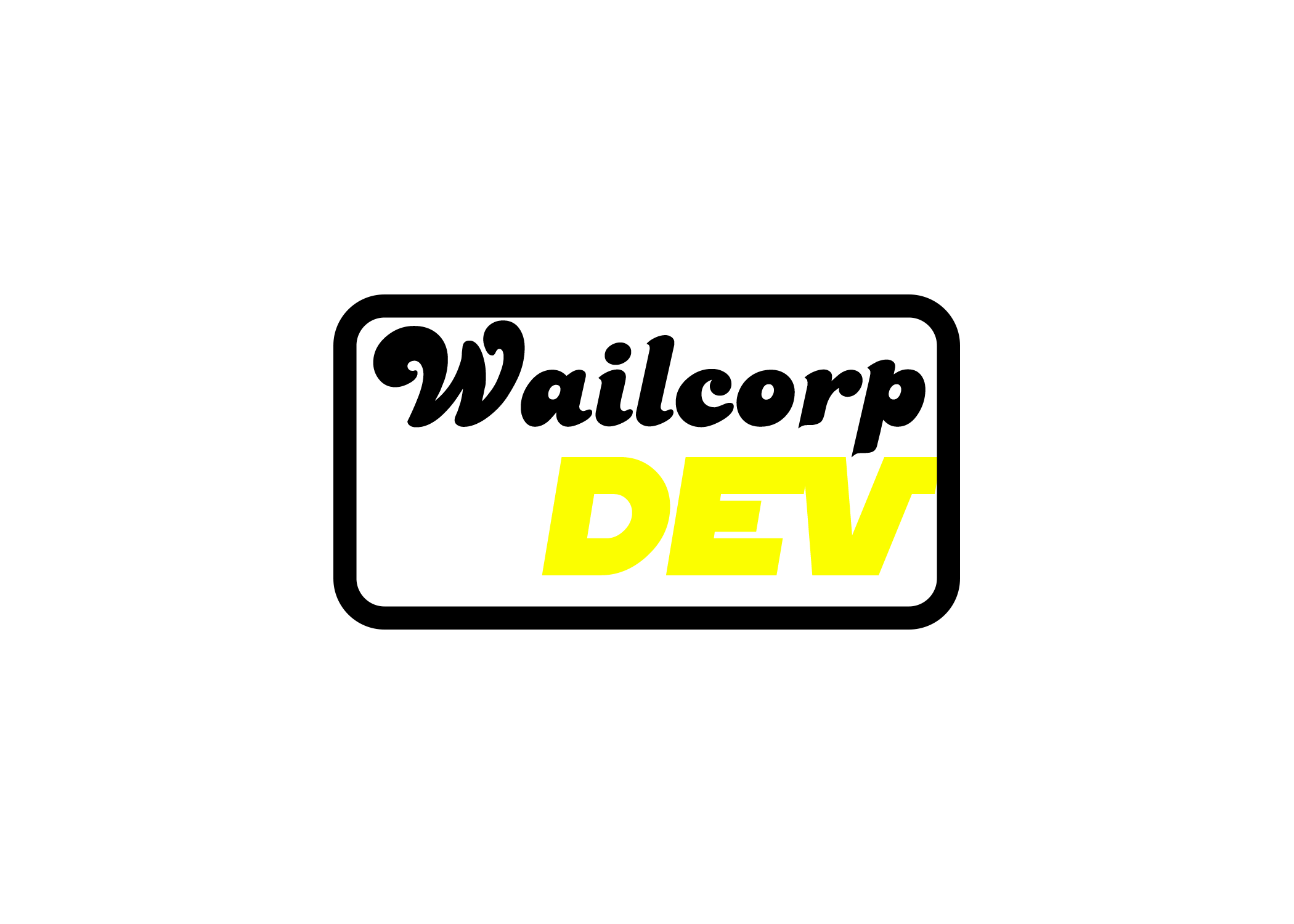 WailcorpD's profile picture. We Develope.