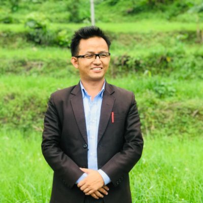 Former President of Limbu Student Forum. Master in major English and Polical sceience from TU. A teacher and columnist.