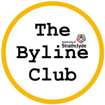 bylinestrath's profile picture. We are The Byline Club - a journalism and media blog which aims to widen opportunities of industry experience for students @UniStrathclyde.