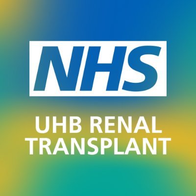 This is the account of the Renal Transplantation team @uhbtrust. Please follow us for renal transplant news. Account monitored 09:00 - 17:00, Monday to Friday.