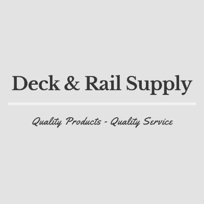 Quality Products, Quality Service. 

Deck & Rail Supply provides personalized service for a comfortable and confident deck buying experience.