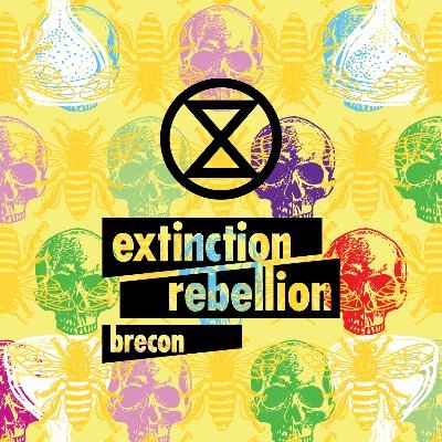 Extinction Rebellion group in Brecon, everyone welcome.