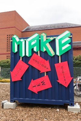 A new public space for creative collaboration. Delivered by @csm_news @LivingCentreNW1 @SomersTownCA in partnership with @camdencouncil @Lendleaseuk