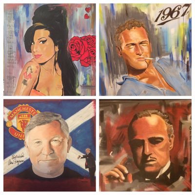 My name is George and I’m an artist from #glasgow specialising in portraits, People and Pets but consider any commissions