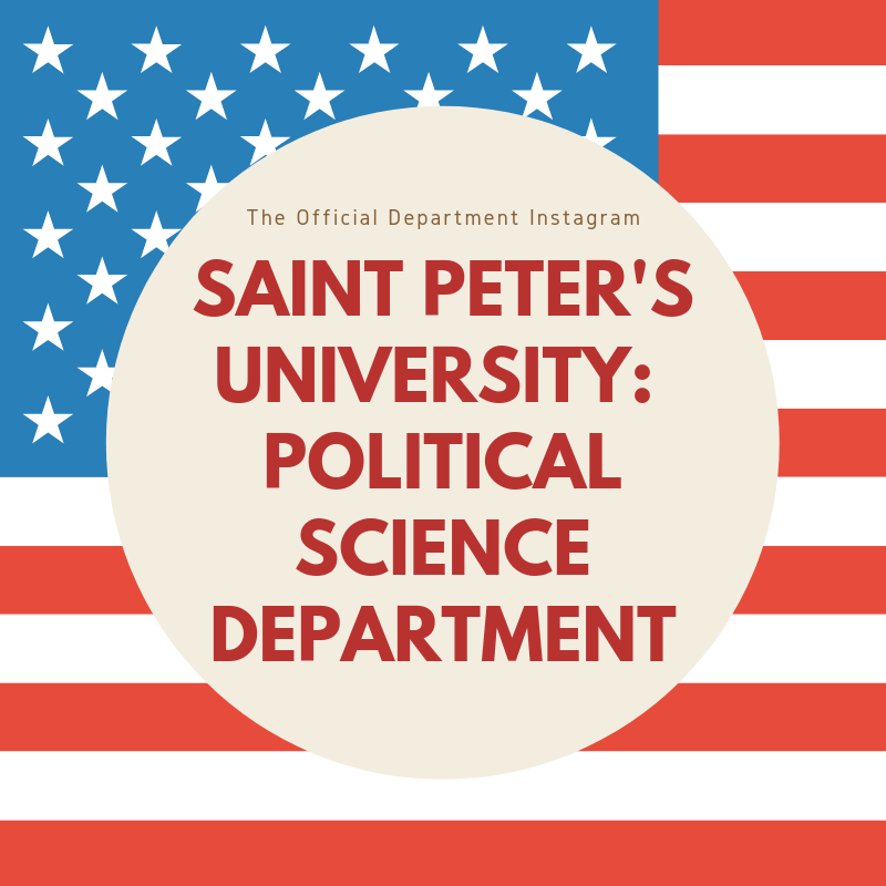 Welcome to the official page of Saint Peter's University's Political Science Department! Follow us for news, events and department updates!
IG:spupolisci