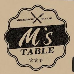 M S Table By Mocomichi Hayami Moco T Official Twitter