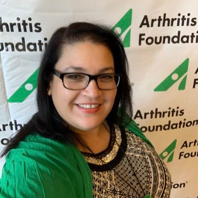 Facilitator for the Arthritis Foundation. I’m working on bringing a support group for our Hispanic community. #liveyes #RaWarrior #latinos #JingleBellRun