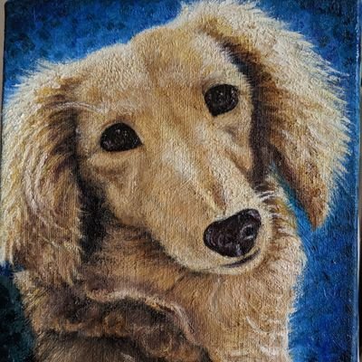 逢いたくて逢いたくて天国ヘ行っちゃった愛犬のお絵描き始めました 。思い通りにならなくって悪戦苦闘! 
お絵描き上手さんフォローさせて下さい。