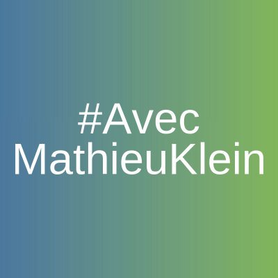 #AvecMathieuKlein