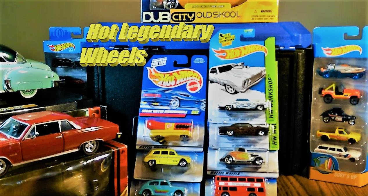 Hot Legendary Wheels is our You Tube channel. My dad has been collecting die-cast cars since the 60's. I have been collecting die-cast cars since the 80's.