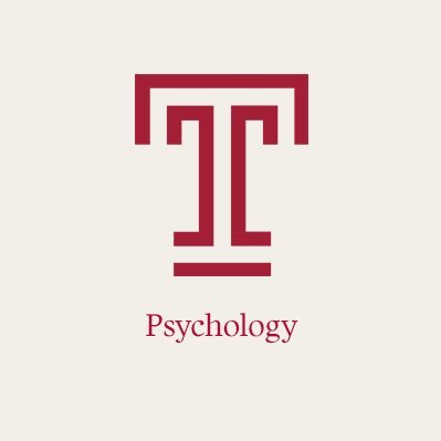 Department of Psychology at Temple University’s College of Liberal Arts @TULiberalArts.  Answering cutting edge questions in Psychological Science.