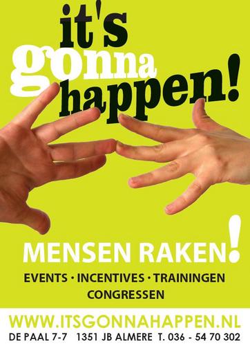 Evenementenorganisatie, creatieve concepten voor belevend leren en belevend vieren. Bedrijfsuitjes regio Flevoland.